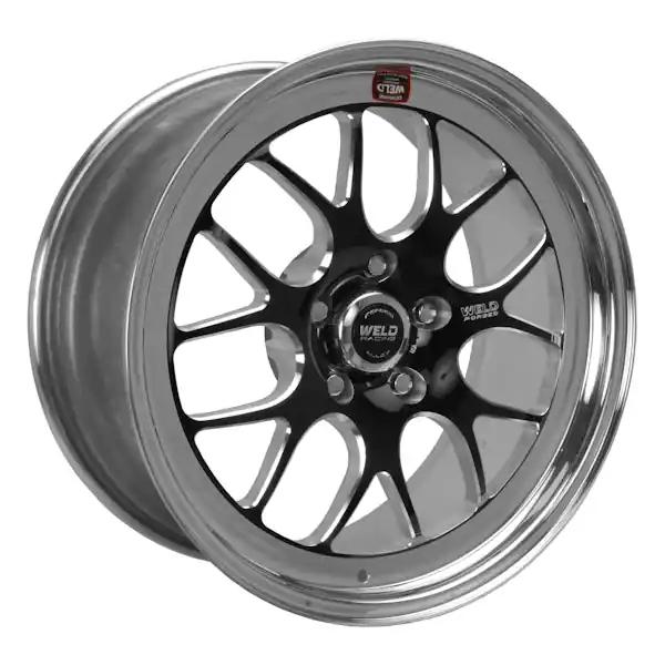 Wholesale WELD Racing Street and Strip 77HB8090A16A 18X9'' Black S77 High Pad 5X4.5'' Bolt Pattern 1.6'' Backspace